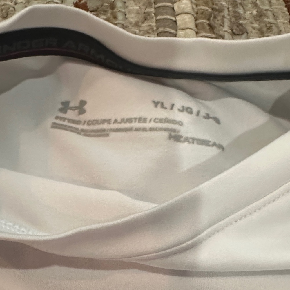 Under Armour Short Sleeve Tech Tees - White & black - Picture 9 of 11